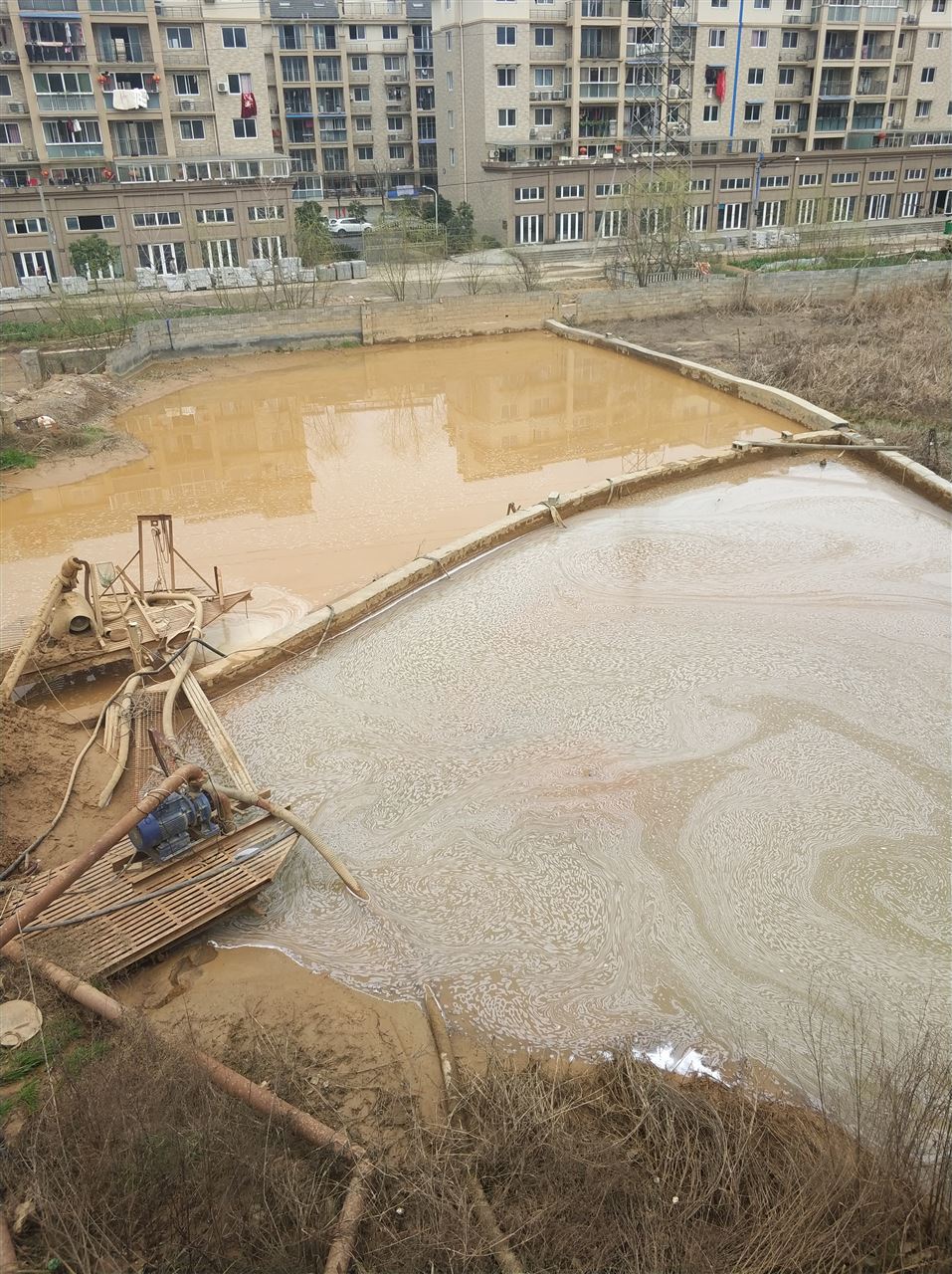 秀山沉淀池淤泥清理-厂区废水池淤泥清淤