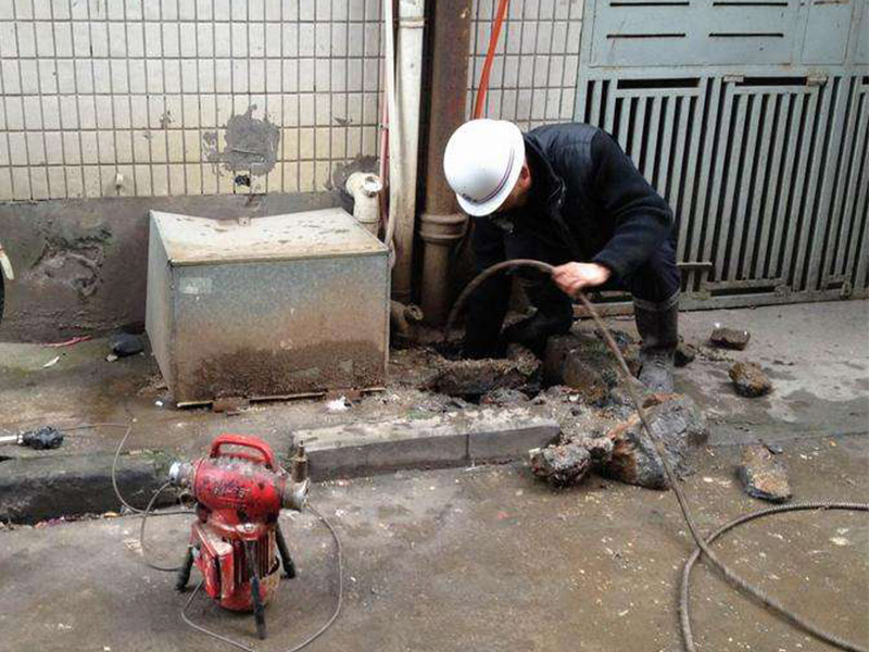 秀山疏通下水道-洗菜池疏通